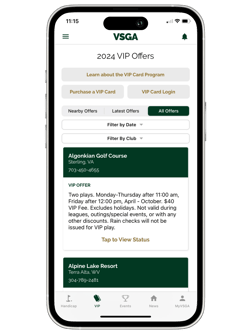 VIP Offers Screenshot