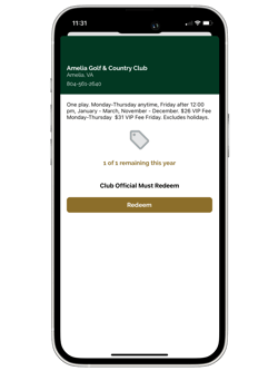 VIP Redeem Screenshot